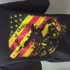 Son's of Anarchy "Let Freedom Ride" Adult Large T-shirt